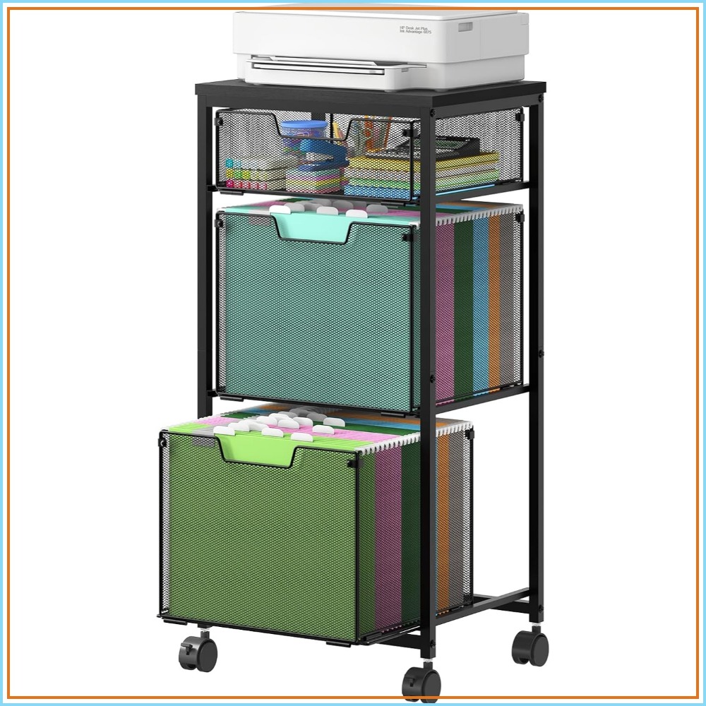 File Folder Hanging - Meuble de rangement mobile à 3
