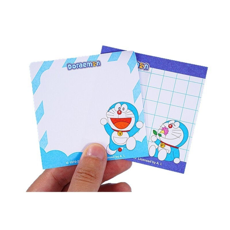 Supply Of Office Stationery - 4 blocs-notes adhésifs Doraemon, fournitures scolaires