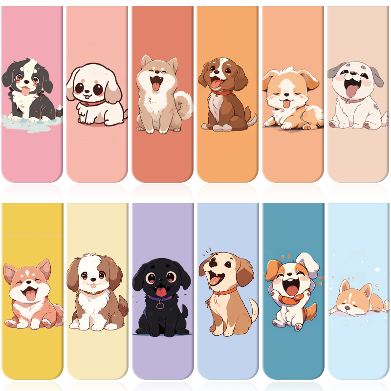 Bookmark Magnetic Clip - Marque-pages magnétiques en forme de chiot