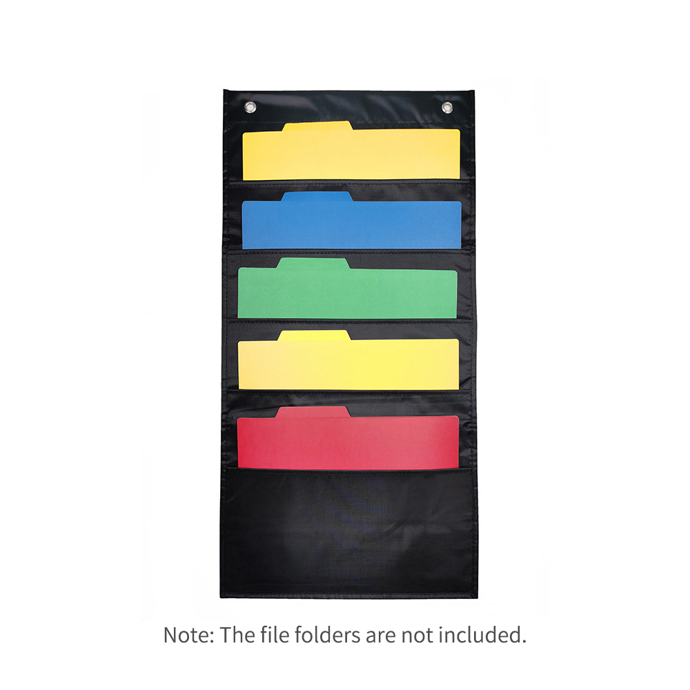 File Folder Hanging - ConfronWall-Classeur de Rangement à 5 Pochettes,