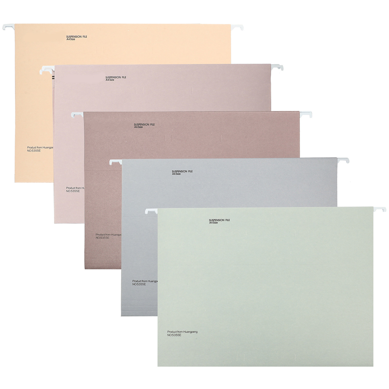 File Folder Hanging - Dossiers suspendus portables, 5 pièces, organisateur