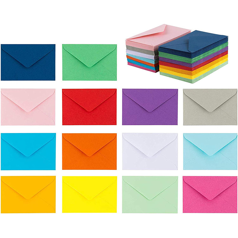 Letter Envelope Kraft - Membn'aime-Enveloppes vierges de stockage de papier,