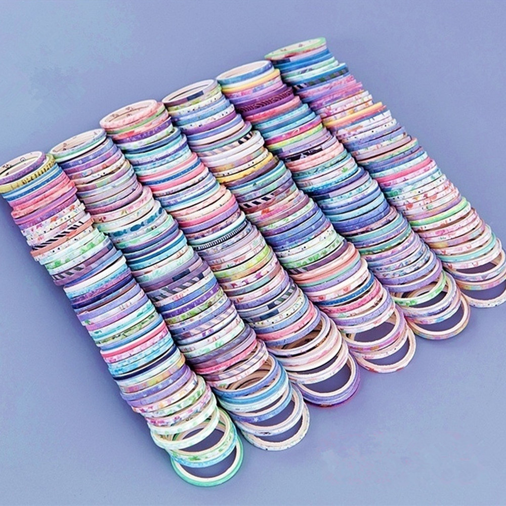 Washi Tape Set - Ensemble de rouleaux de ruban décoratif