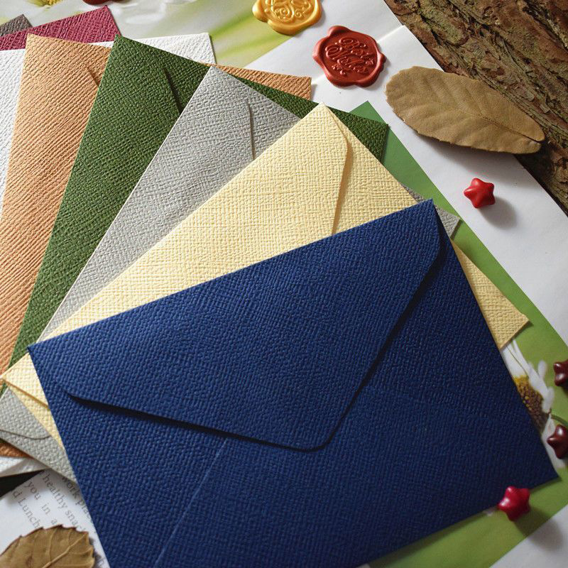 Letter Envelope Kraft - Mini Enveloppes Classiques en Papier Kraft