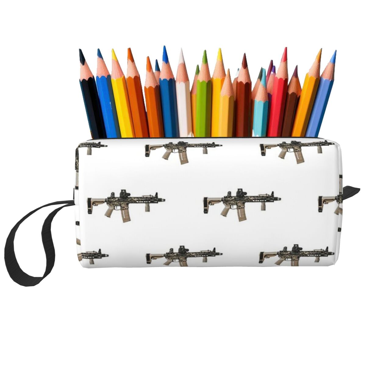 Tan Stationery & Office Supply - AR-15 Tan Camo Gun – trousse