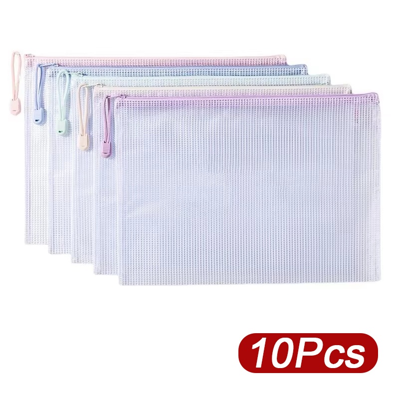 Supply Of Office Stationery - Sac en maille à fermeture éclair