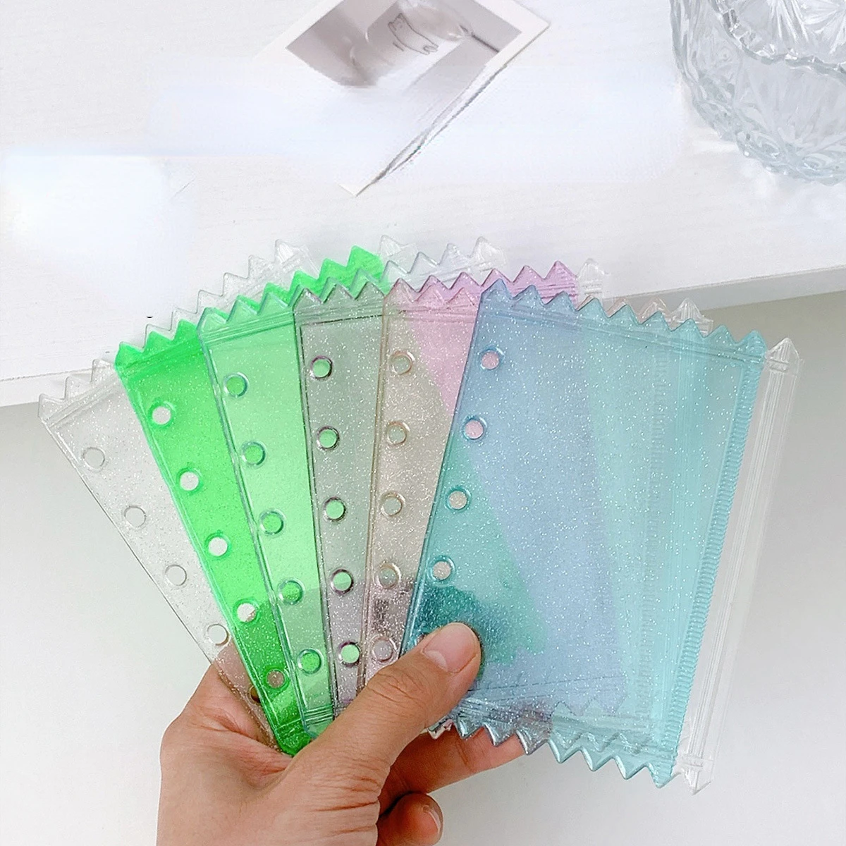 Portfolio Folder Zip - M5 5 trous bonbons coloré classeur
