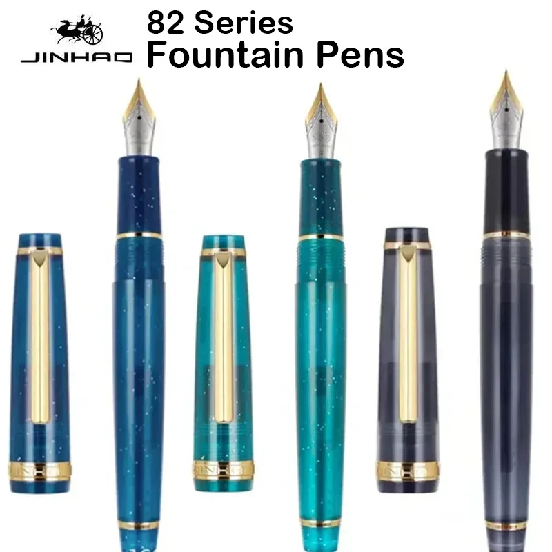 Stationery Supplies Business - Jinhao 82 stylo plume luxe transparence