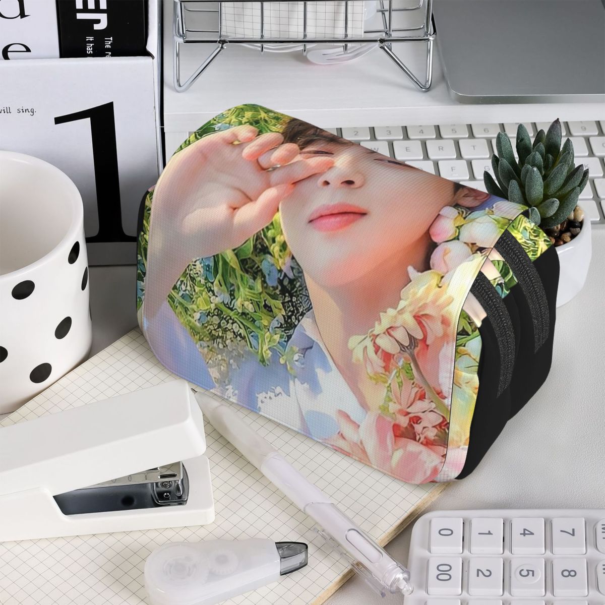 Stationery And Office Supply Chain - Cha EunWoo Kpop Astro – trousse
