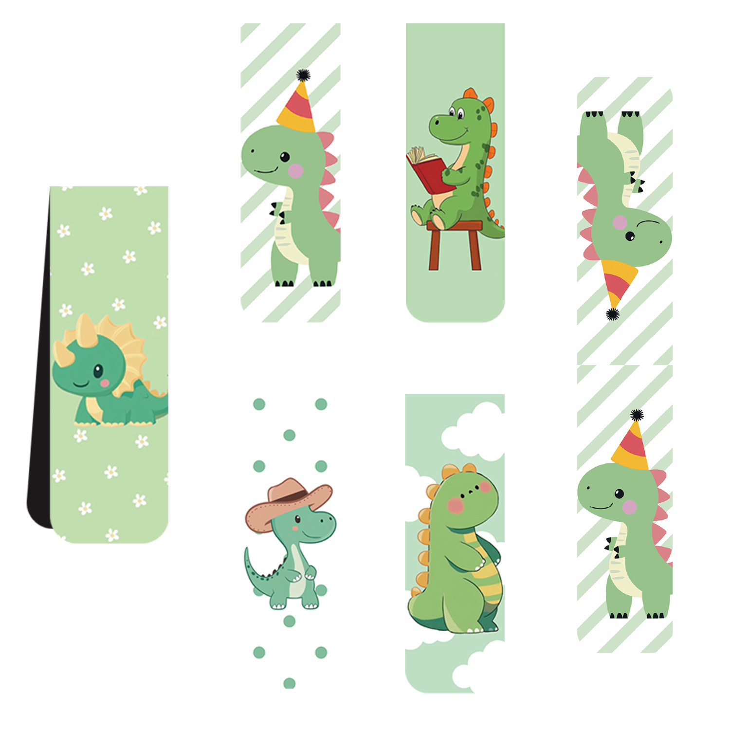 Bookmark Magnetic Clip - Marque-pages magnétiques en forme de dinosaure