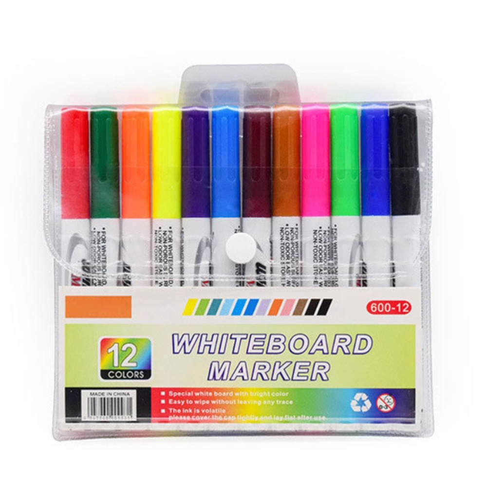 12 marqueurs flottants effaçab - Whiteboard Marker Set avis et prix