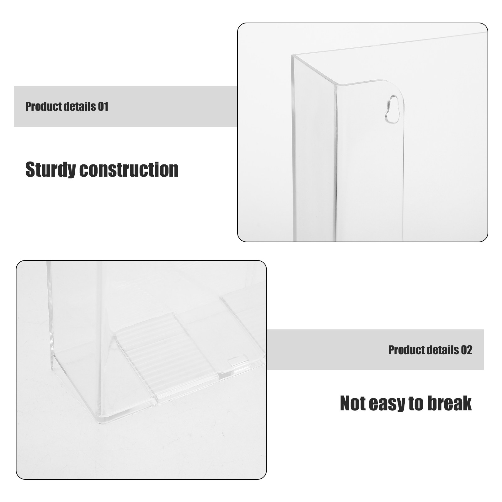 Porte-documents mural en acryl - File Folder Hanging avis et prix