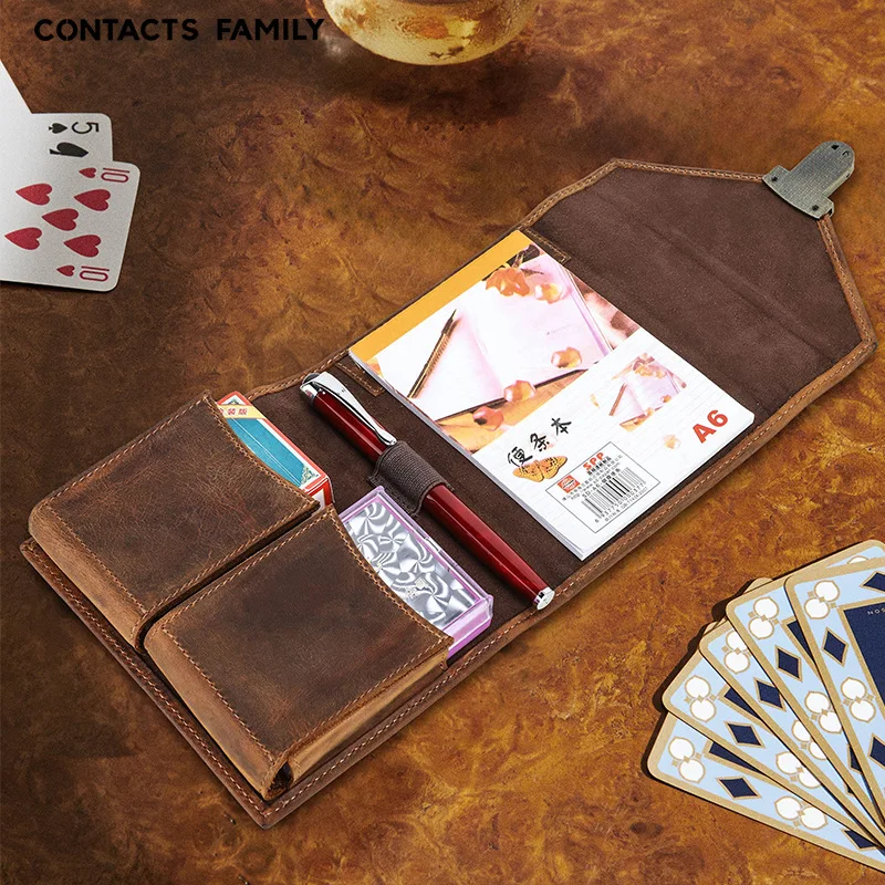Étui en cuir rétro de luxe pou - Stationery Supplies Business avis et prix