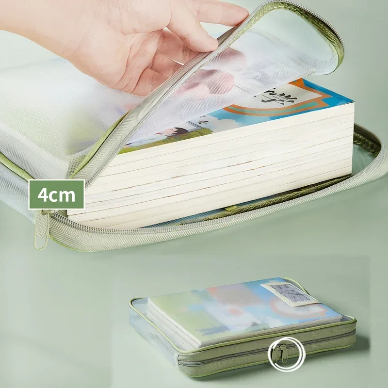 Pochette de rangement A4 trans - Portfolio Folder Zip avis et prix