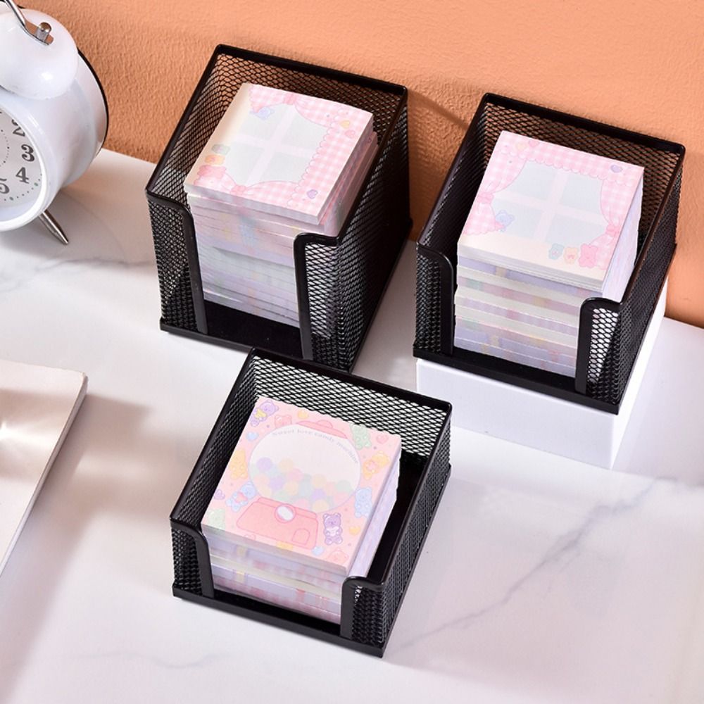 Cube de papier en maille noire - Sticky Note Cube avis et prix