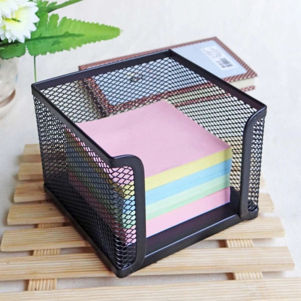 Cube de papier en maille noire - Sticky Note Cube avis et prix