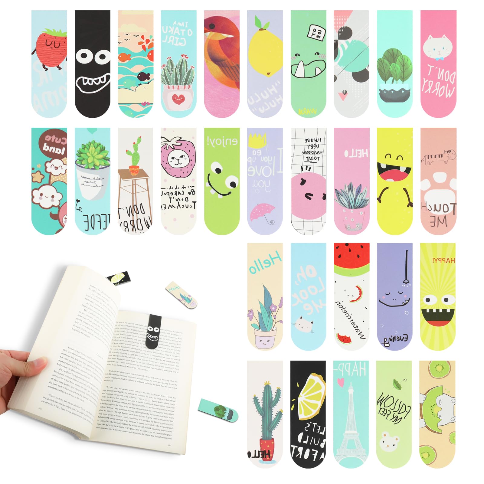 Marque-pages magnétiques pour  - Bookmark Magnetic Clip avis et prix