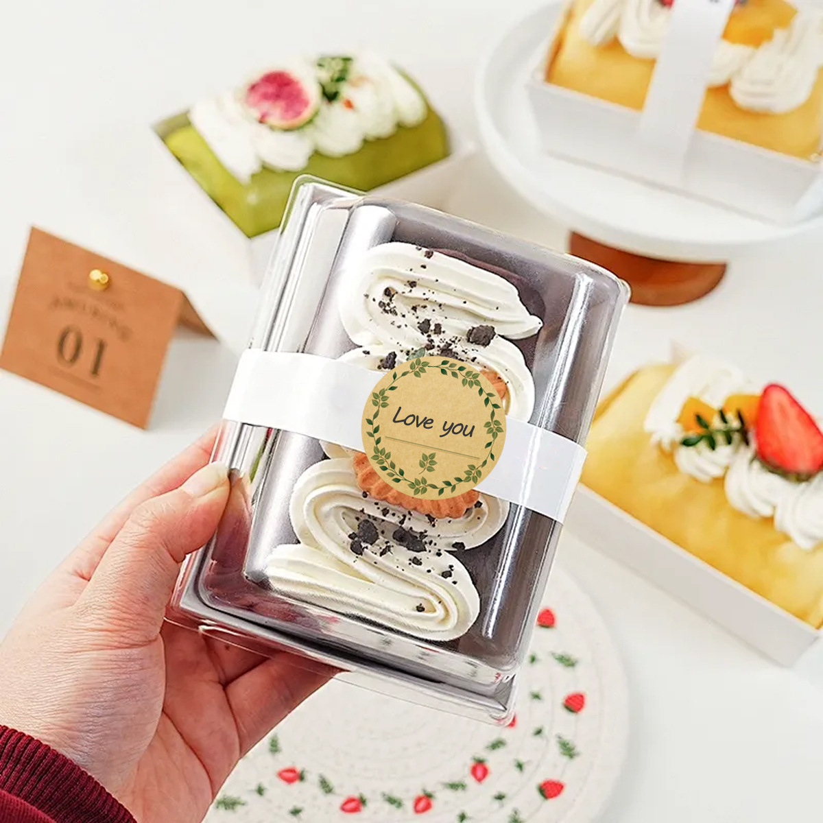 JCAC 500 autocollants en papie - Sticker Label Roll avis et prix