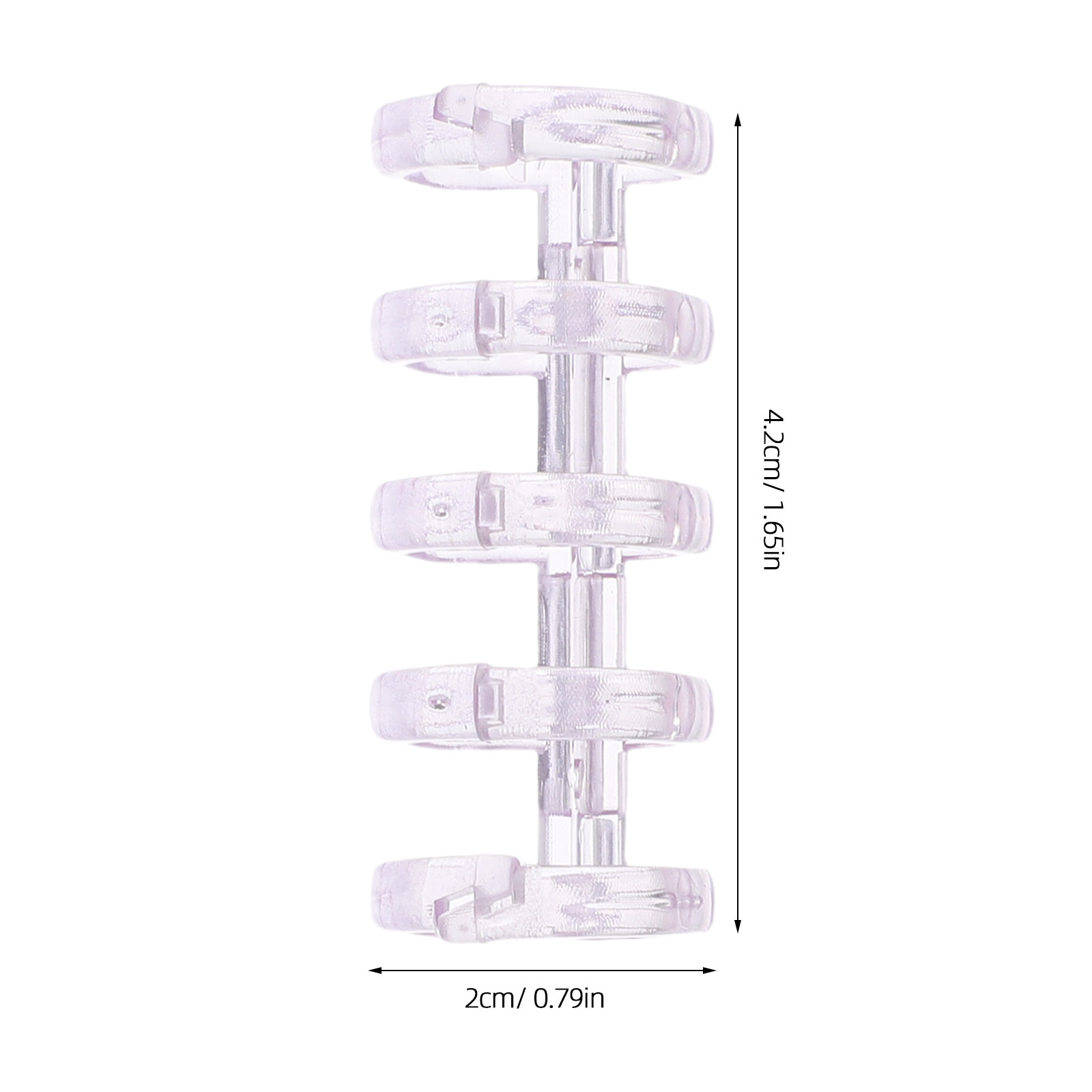 100 anneaux de reliure en plas - Binding Comb Plastic avis et prix