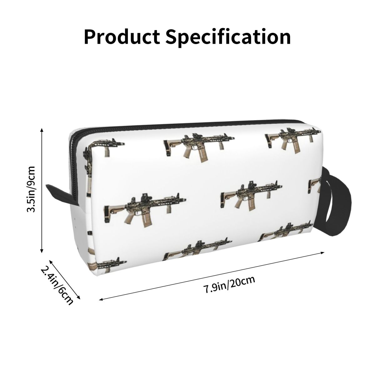 AR-15 Tan Camo Gun – trousse à - Tan Stationery & Office Supply avis et prix