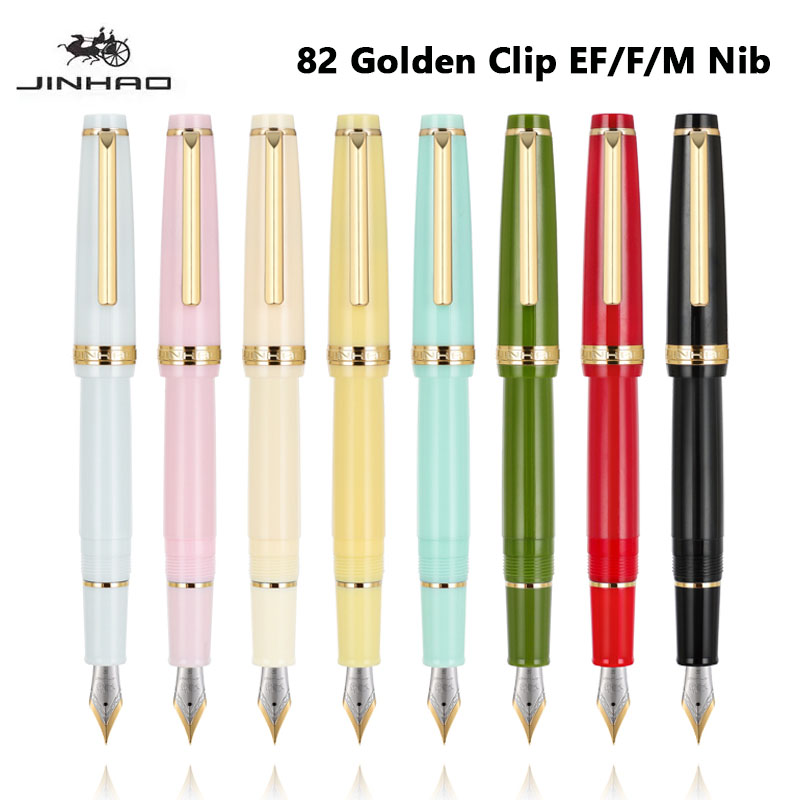 Jinhao 82 stylo plume pince do - Stationery Supplies Business avis et prix