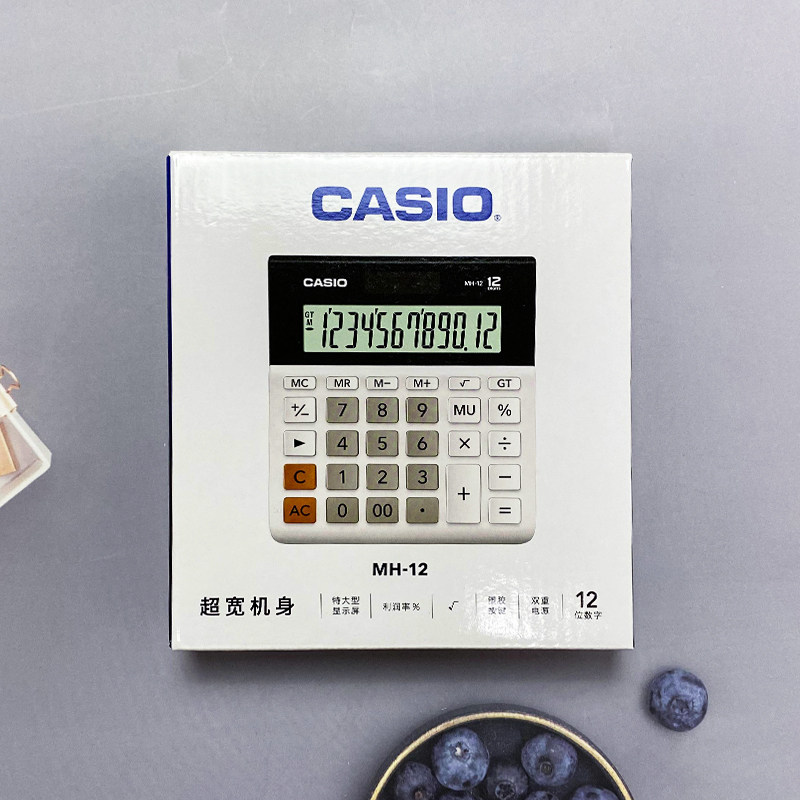 Calculatrice Casio MH-12 à éne - Stationery Supplies Business avis et prix