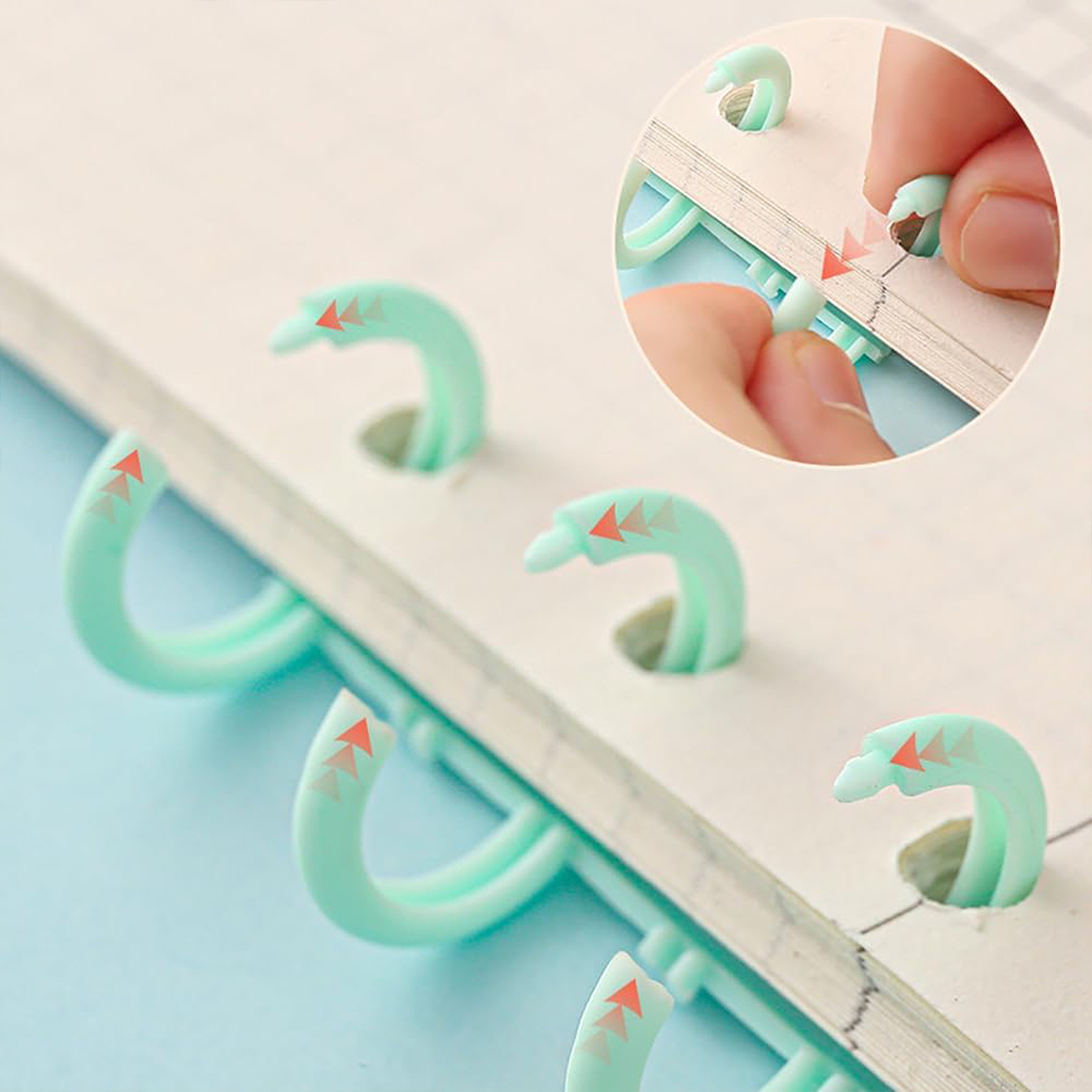5/10 pièces Anneaux de reliure - Binding Comb Plastic avis et prix