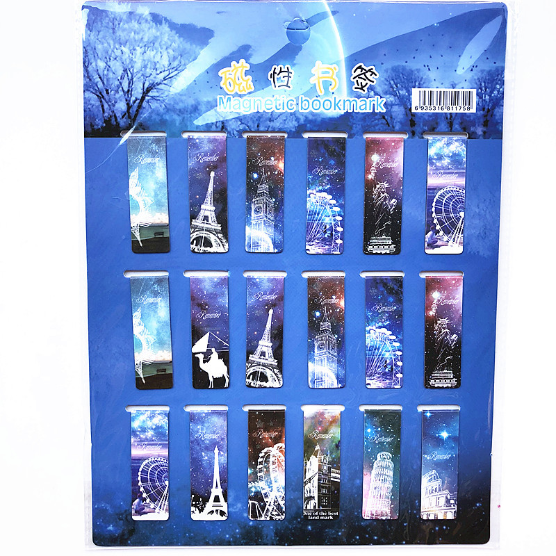 Marque-pages magnétiques tour  - Bookmark Magnetic Clip avis et prix