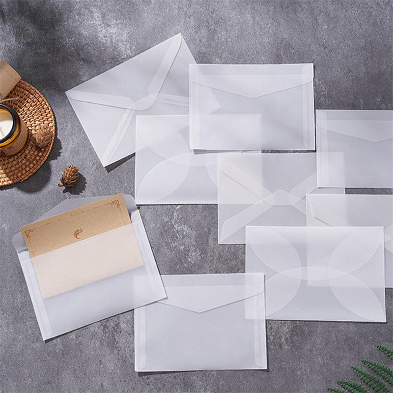 Lot de 50 enveloppes transluci - Letter Envelope Kraft avis et prix