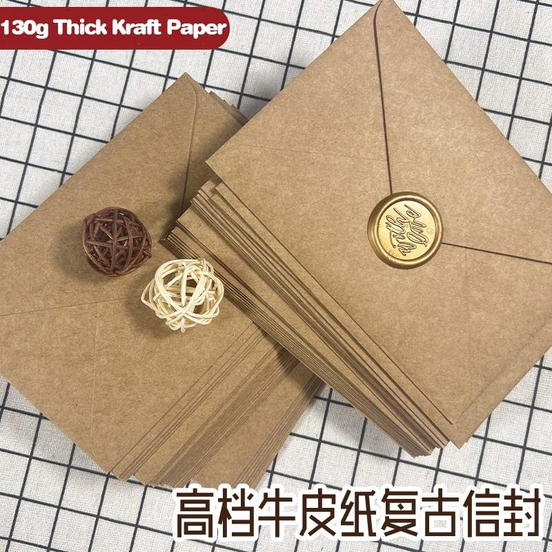Enveloppes en papier Kraft bru - Letter Envelope Kraft avis et prix